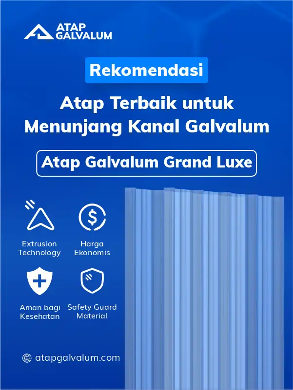 Rekomendasi Atap Terbaik untuk Menunjang Kanal Galvalum