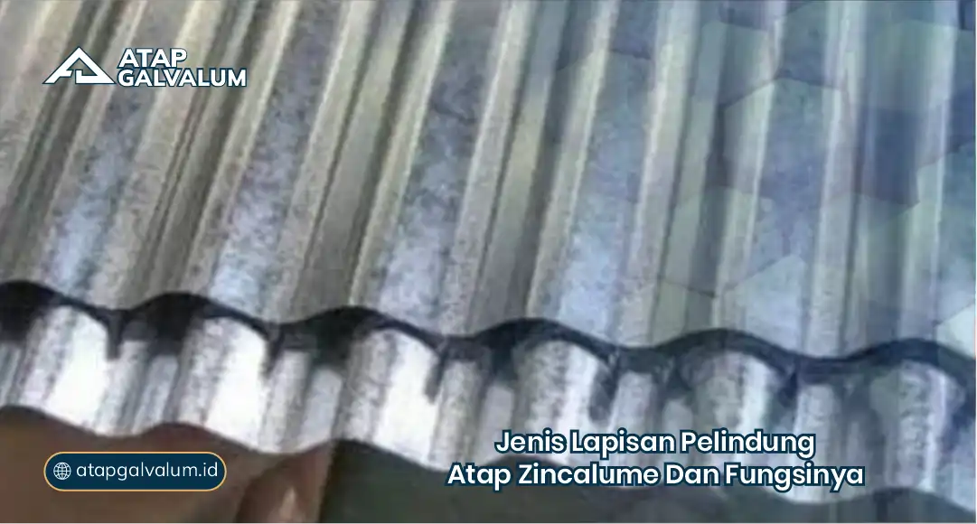 Jenis Lapisan Pelindung Atap Zincalume dan Fungsinya