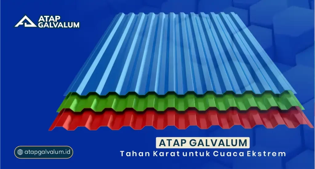 Atap Galvalum Tahan Karat untuk Cuaca Ekstrem