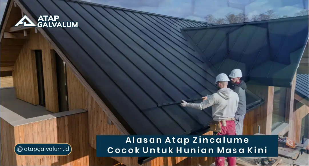 Alasan Atap Zincalume Cocok untuk Hunian Masa Kini