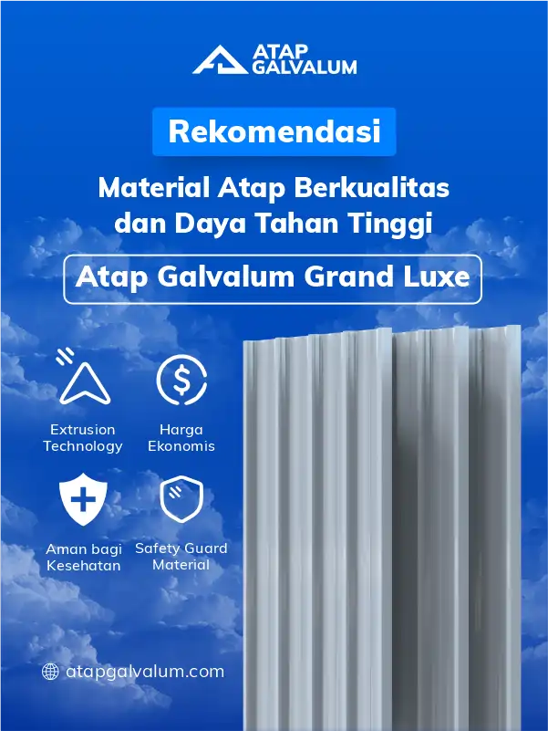 Rekomendasi Material Atap Berkualitas dan Daya Tahan Tinggi
