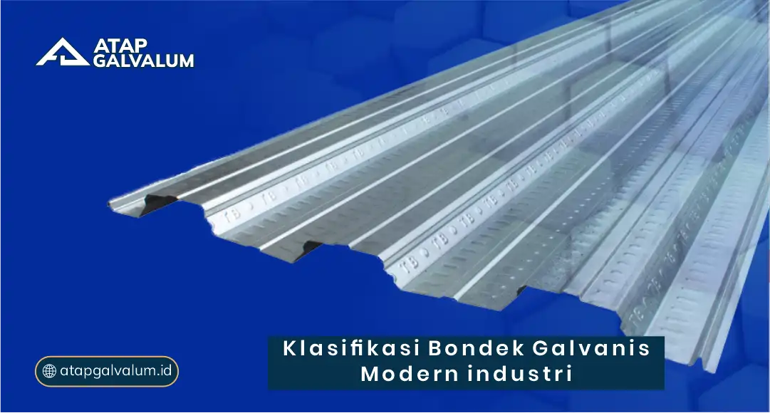 Klasifikasi Bondek Galvanis Modern Industri