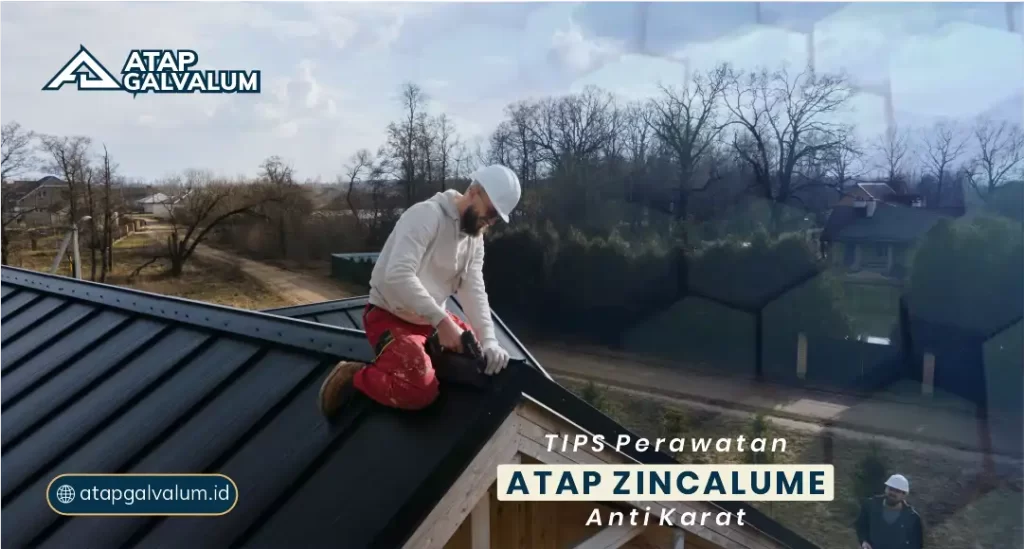 Tips Perawatan Atap Zincalume Anti Karat