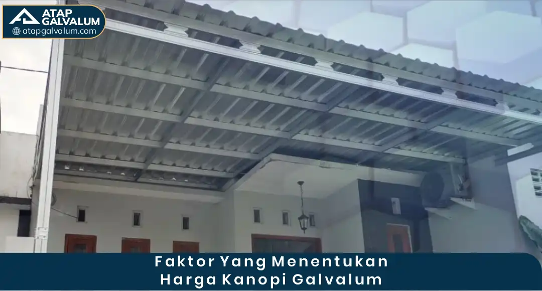 Faktor yang Menentukan Harga Kanopi Galvalum