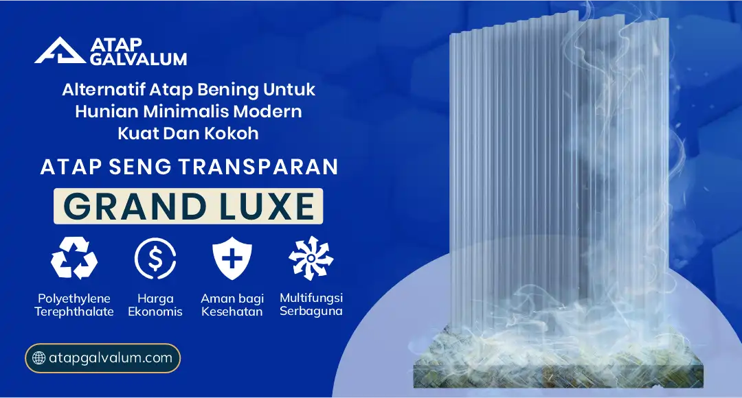 Alternatif Atap Bening untuk Hunian Minimalis Modern Kuat dan Kokoh