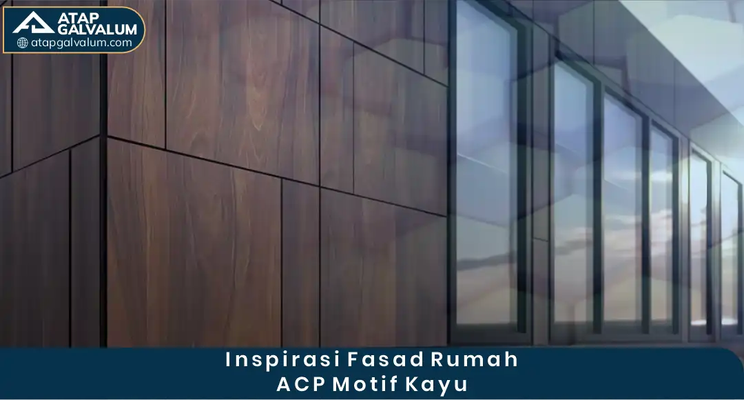 Inspirasi Fasad Rumah ACP Motif Marble