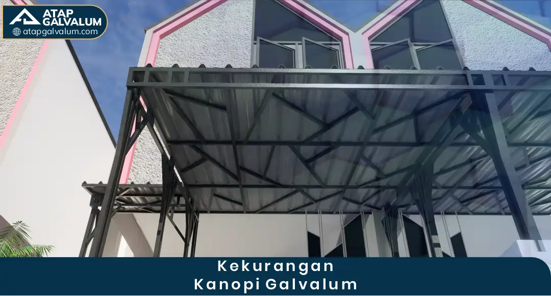 Kekurangan Kanopi Galvalum