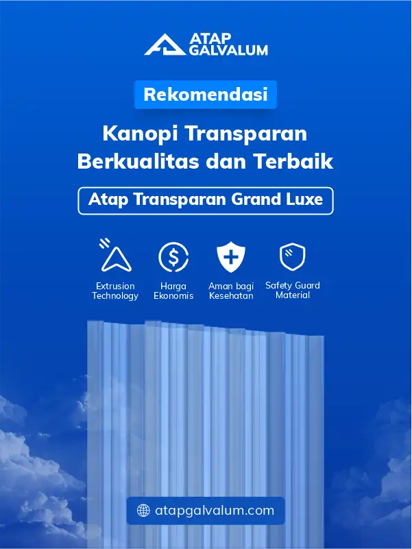 Rekomendasi Kanopi Transparan Berkualitas dan Terbaik