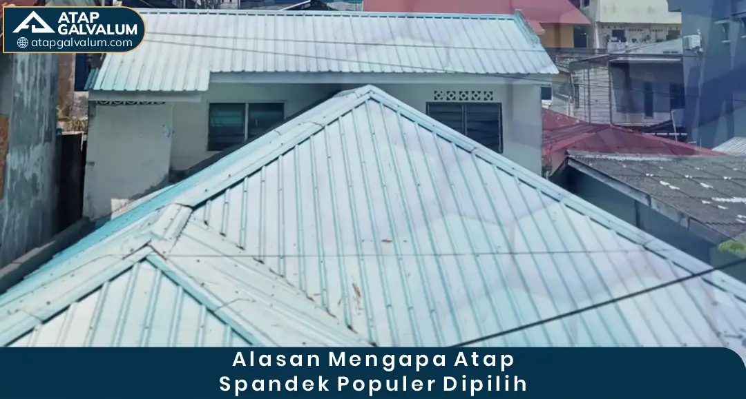 Alasan Mengapa Atap Spandek Populer Dipilih