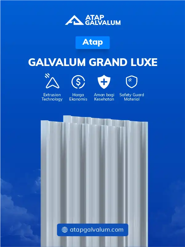 Atap Grand Luxe Silver Roma Pilihan Estetik dan Kuat