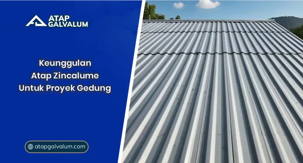 Keunggulan Atap Zincalume Untuk Proyek Gedung