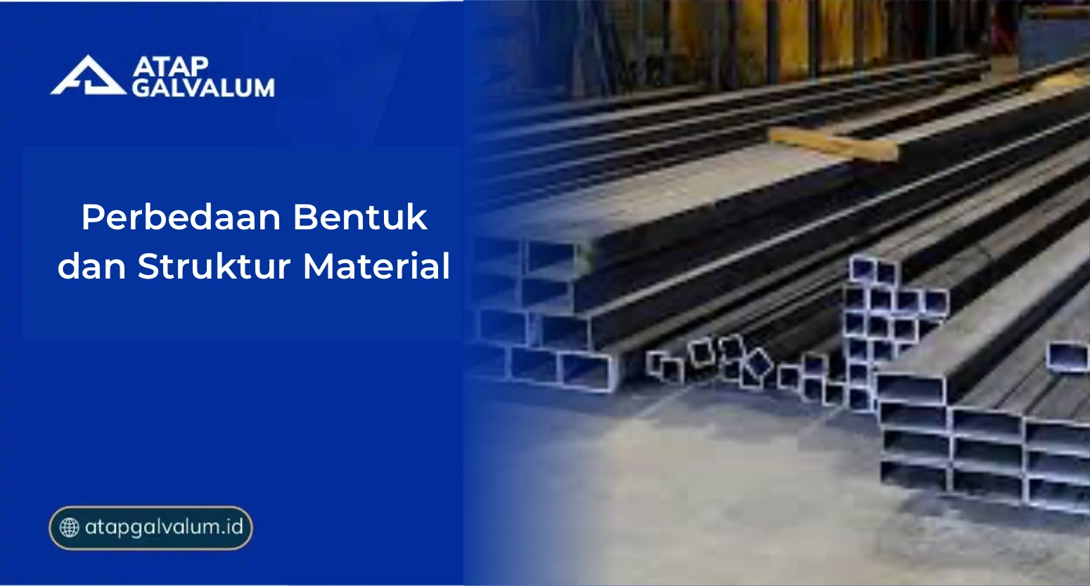 Perbedaan Bentuk dan Struktur Material