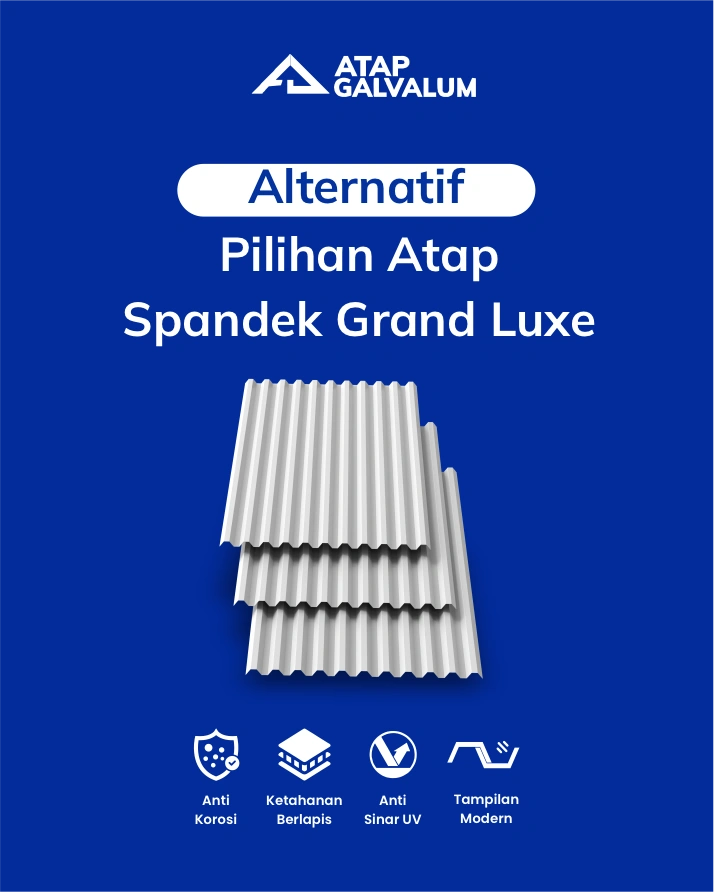 Alternatif Pilihan Atap Spandek Grand Luxe