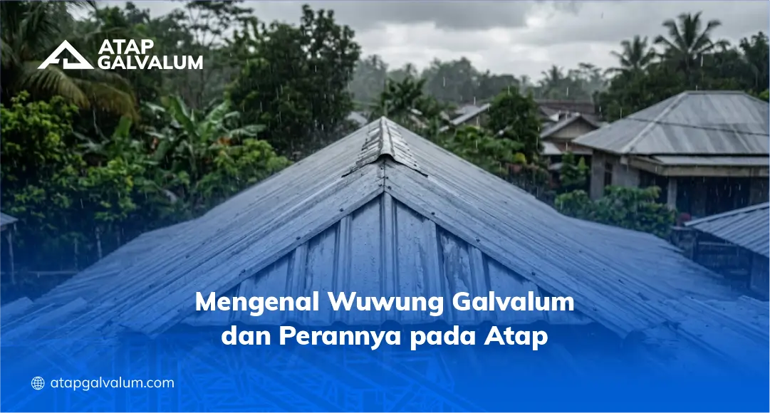 Mengenal Wuwung Galvalum dan Perannya pada Atap