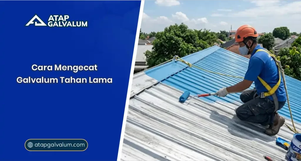 01 Cara Mengecat Galvalum Tahan Lama