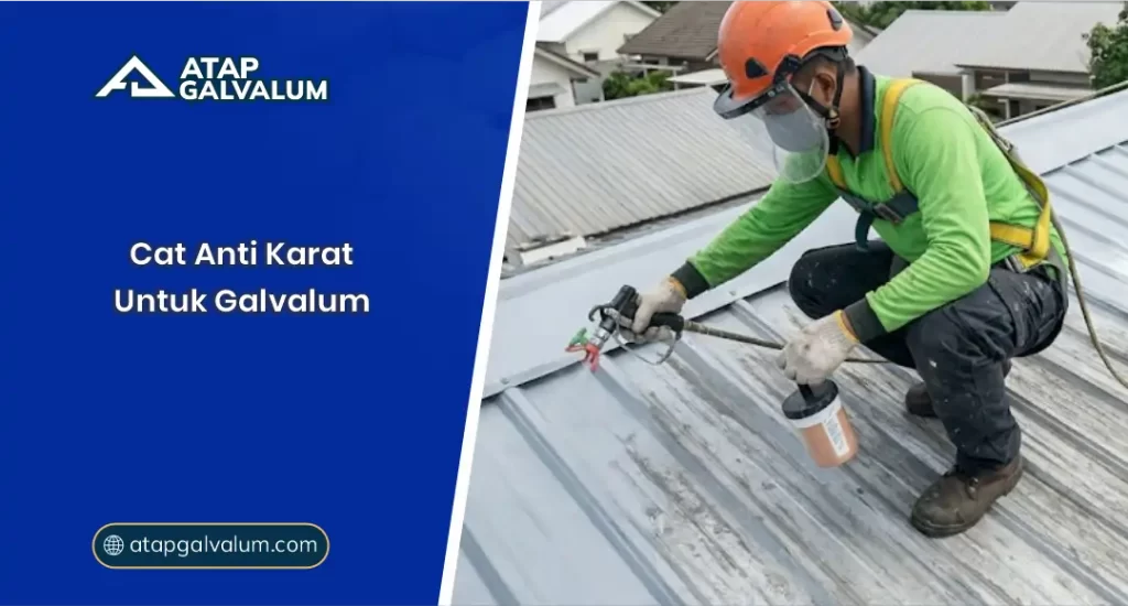 01 Cat Anti Karat untuk Galvalum