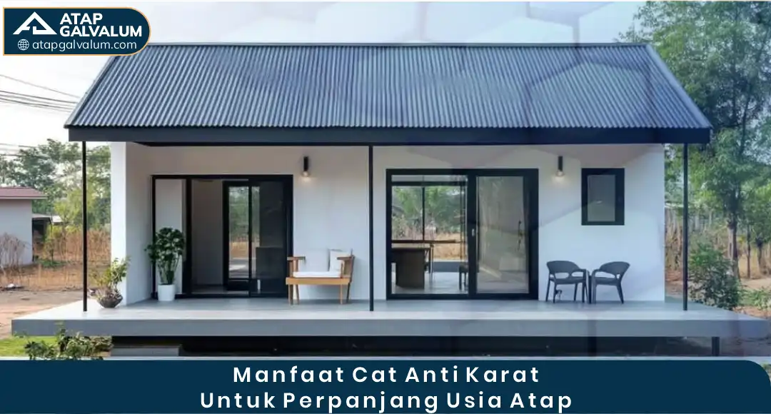 04 Manfaat Cat Anti Karat untuk Perpanjang Usia Atap