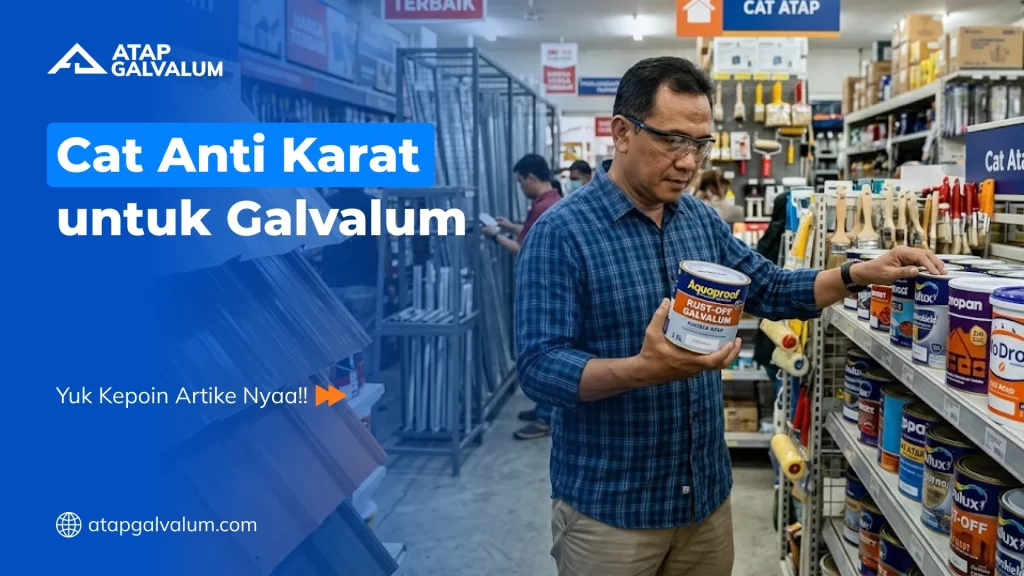 Cat Anti Karat untuk Galvalum