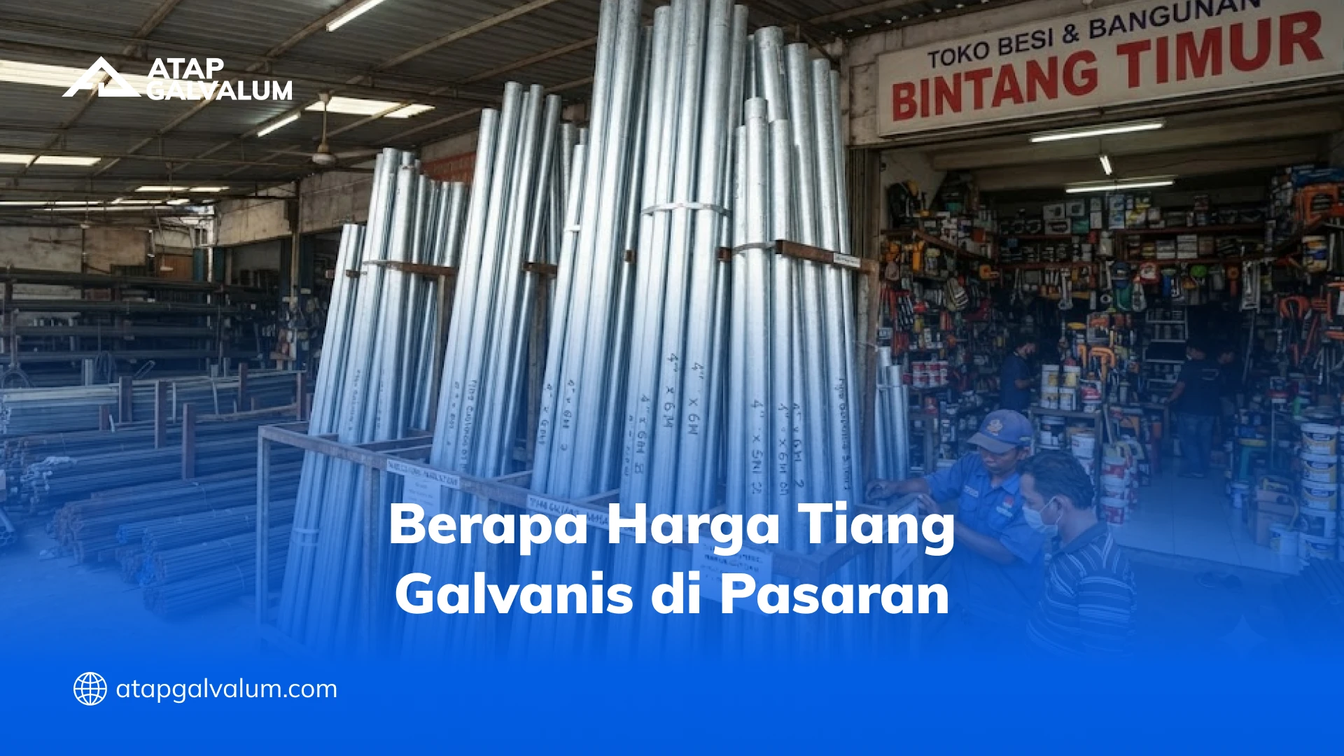 Berapa Harga Tiang Galvanis di Pasaran