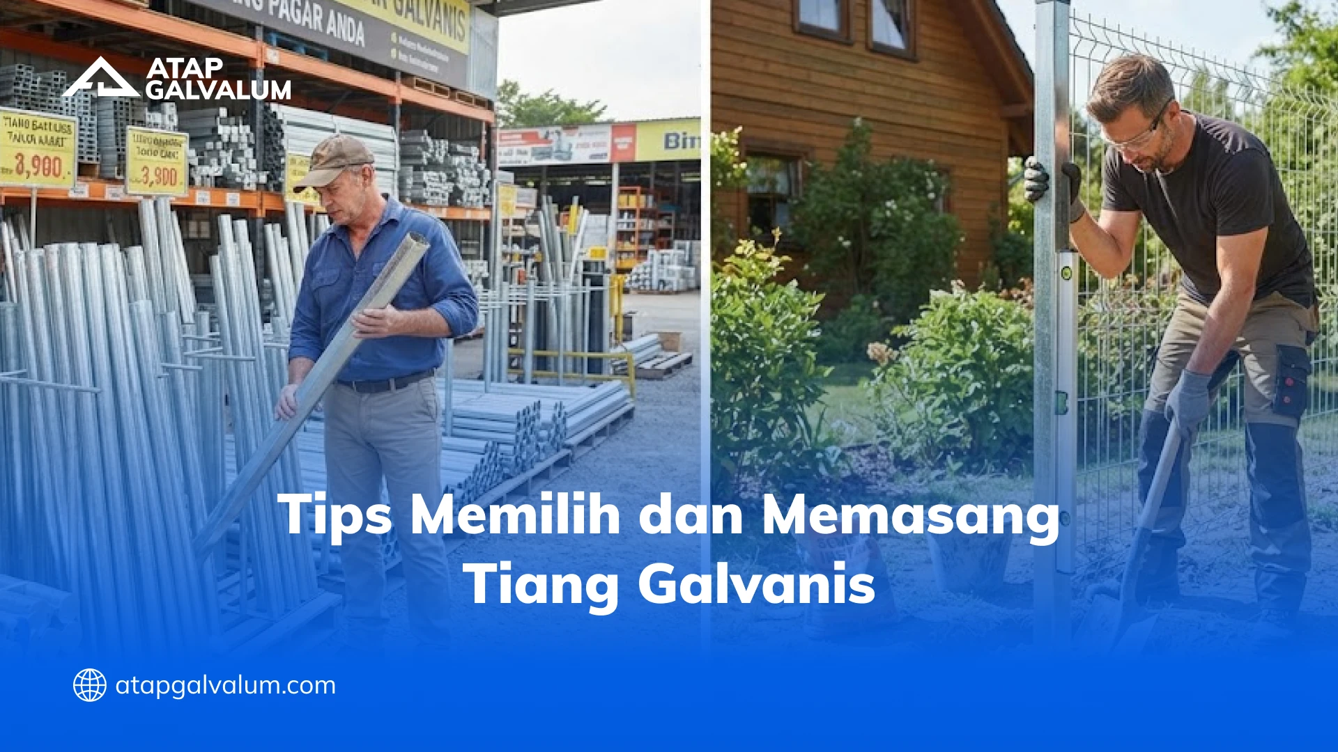 Tips Memilih dan Memasang Tiang Galvanis