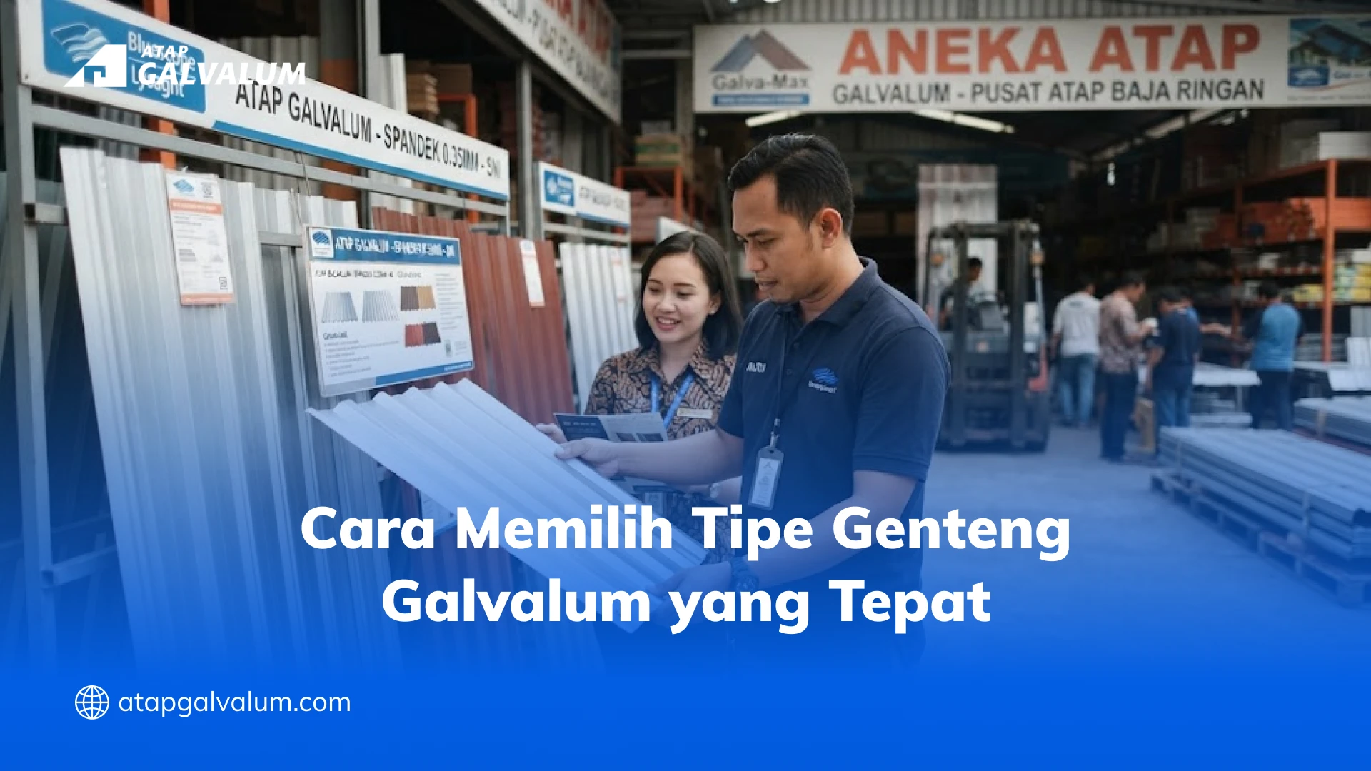 Cara Memilih Tipe Genteng Galvalum yang Tepat