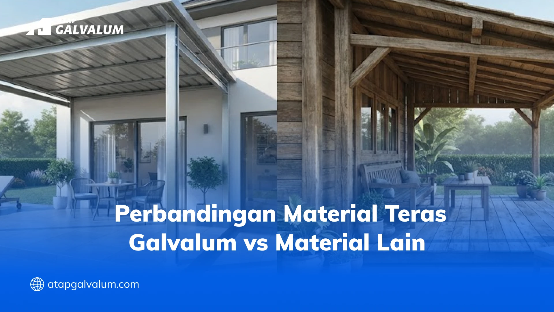 Perbandingan Material Teras Galvalum vs Material Lain